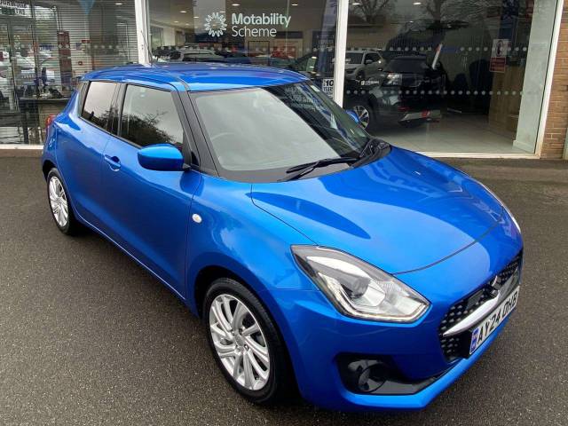 Suzuki Swift 1.2 Dualjet 83 12V Hybrid SZ-T 5dr Auto Hatchback Hybrid Blue