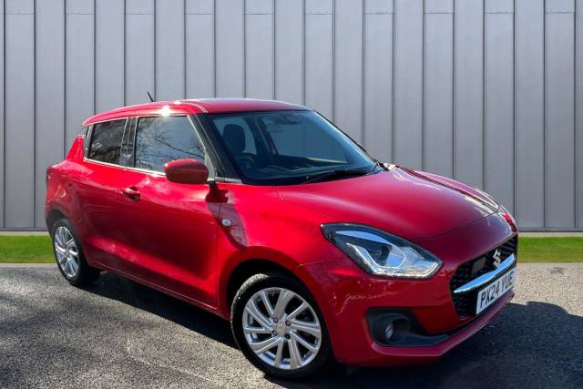 Suzuki Swift 1.2 Dualjet 83 12V Hybrid SZ-T 5dr Auto Hatchback Petrol RED