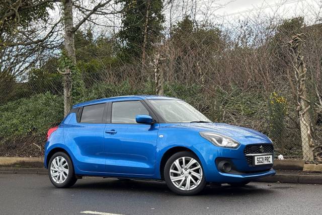 Suzuki Swift 1.2 Dualjet 83 12V Hybrid SZ-T 5dr Auto Hatchback Petrol BLUE
