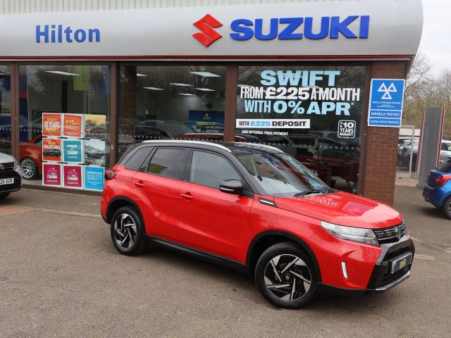 Suzuki Vitara 1.4 Boosterjet Mild Hybrid Ultra ALLGRIP 5dr Hatchback Petrol RED