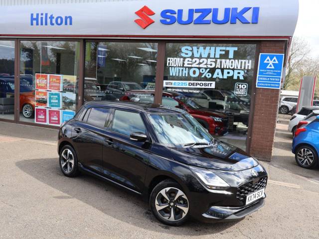 Suzuki Swift 1.2 Mild Hybrid Ultra 5dr CVT Hatchback Petrol BLACK