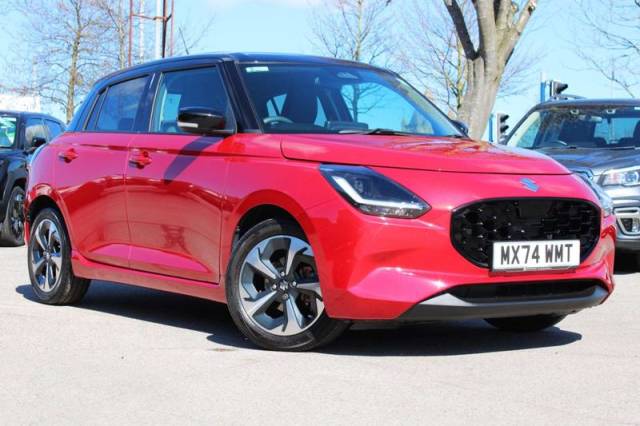 Suzuki Swift 1.2 Mild Hybrid Ultra 5dr Hatchback Hybrid Red