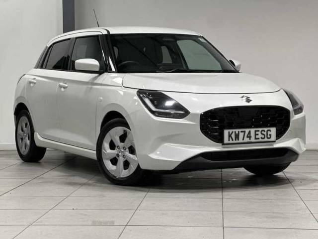 Suzuki Swift 1.2 MHEV Motion Hatchback 5dr Petrol Hybrid Manual Euro 6 (s/s) (82 ps) Hatchback Hybrid Pure White Pearl Metallic