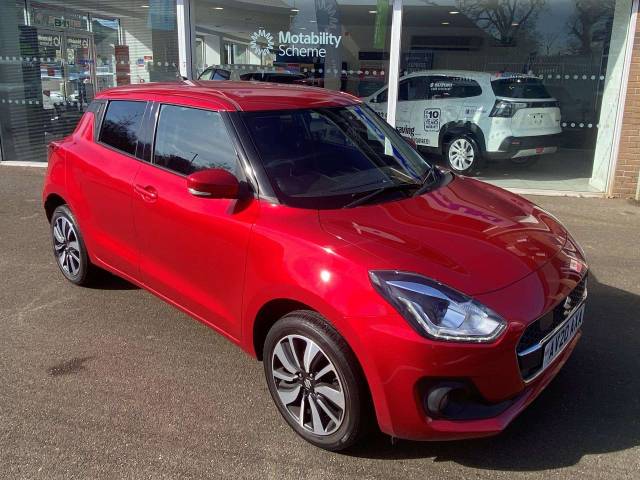 Suzuki Swift 1.2 Dualjet SHVS SZ5 ALLGRIP 5dr Hatchback Hybrid Burning Red