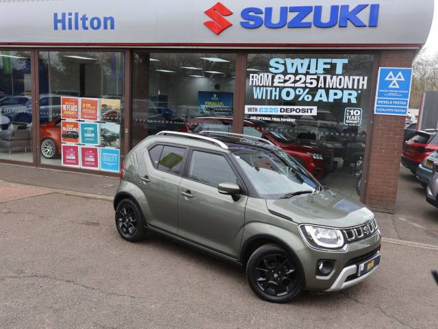 Suzuki Ignis 1.2 Dualjet 12V Hybrid SZ5 5dr CVT Hatchback Petrol GREEN
