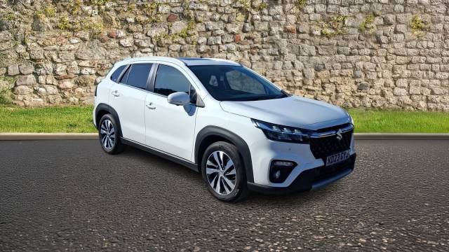 Suzuki S-Cross 1.4 Boosterjet MHEV Ultra SUV 5dr Petrol Hybrid Manual ALLGRIP Euro 6 (s/s) (129 ps) SUV Hybrid White
