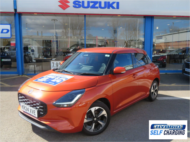 Suzuki Swift 1.2 Mild Hybrid Ultra 5dr Hatchback Petrol Orange