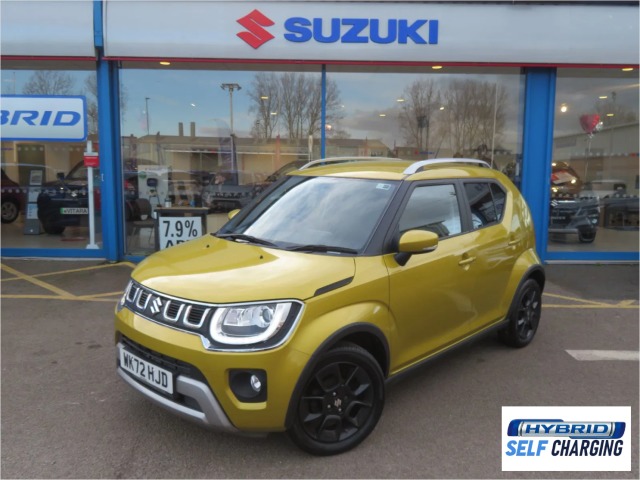 Suzuki Ignis 1.2 Dualjet 12V Hybrid SZ5 5dr Hatchback Petrol Yellow