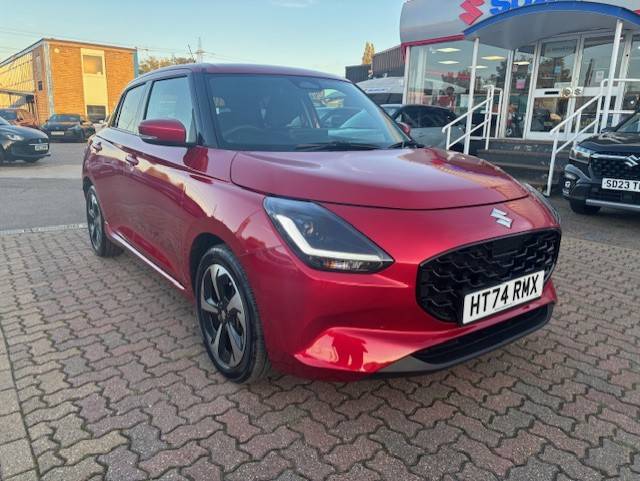 Suzuki Swift 1.2 MHEV Ultra Hatchback 5dr Petrol Hybrid CVT Euro 6 (s/s) (82 ps) Hatchback Petrol Hybrid Red