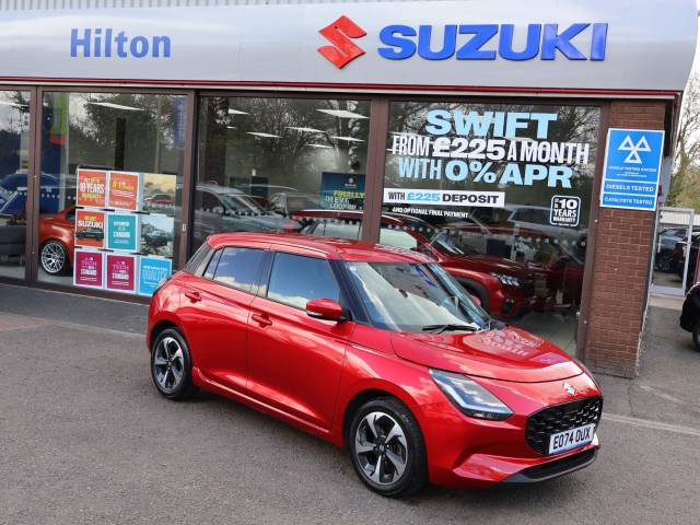 Suzuki Swift 1.2 Mild Hybrid Ultra 5dr CVT Hatchback Petrol RED