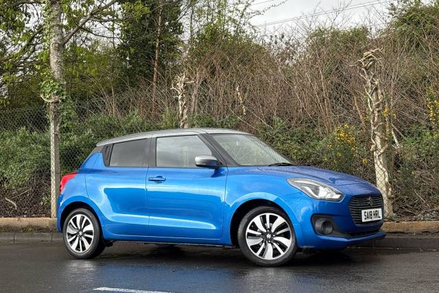 Suzuki Swift 1.0 Boosterjet SHVS SZ5 5dr Hatchback Petrol BLUE/SILVER