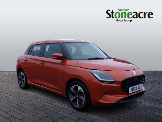 Suzuki Swift 1.2 MHEV Ultra Euro 6 (s/s) 5dr Hatchback Hybrid Orange