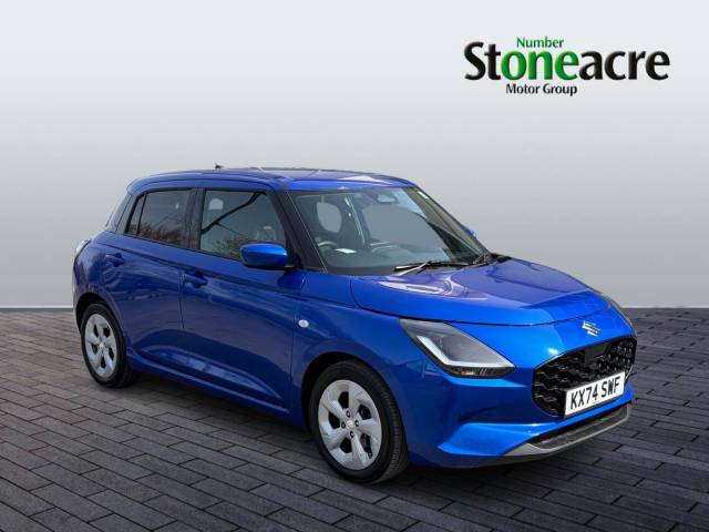 Suzuki Swift 1.2 MHEV Motion CVT Euro 6 (s/s) 5dr Hatchback Hybrid Blue