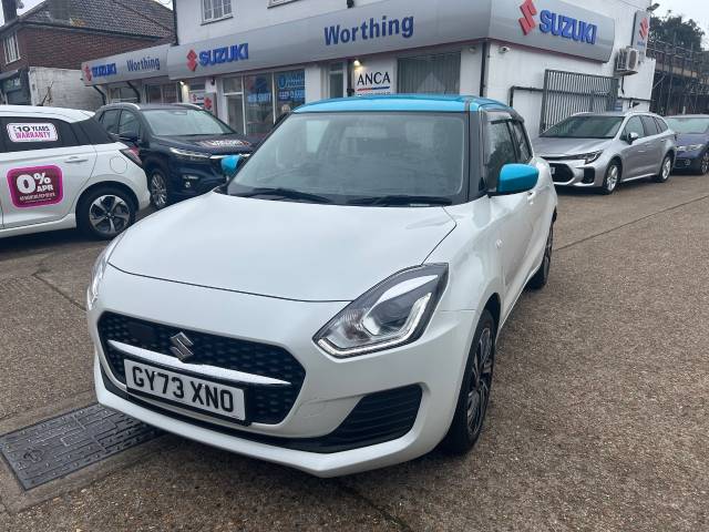 Suzuki Swift 1.2 Dualjet 83 12V Hybrid SZ-L 5dr Hatchback Petrol White