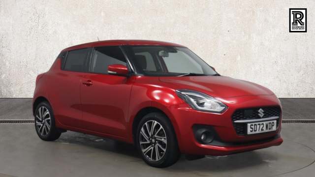 Suzuki Swift 1.2 Dualjet MHEV SZ5 Hatchback 5dr Petrol Hybrid CVT Euro 6 (s/s) (83 ps) Hatchback Petrol Hybrid Red