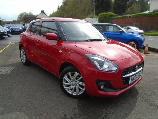 Suzuki Swift 1.2 Dualjet 83 12V Hybrid SZ-T 5dr Auto Hatchback Petrol RED