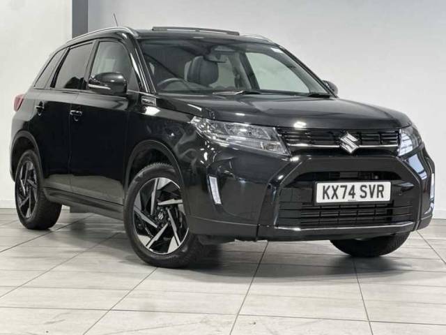 Suzuki Vitara 1.4 Boosterjet MHEV Ultra SUV 5dr Petrol Hybrid Manual ALLGRIP Euro 6 (s/s) (129 ps) Hatchback Hybrid Pearl Black Metallic