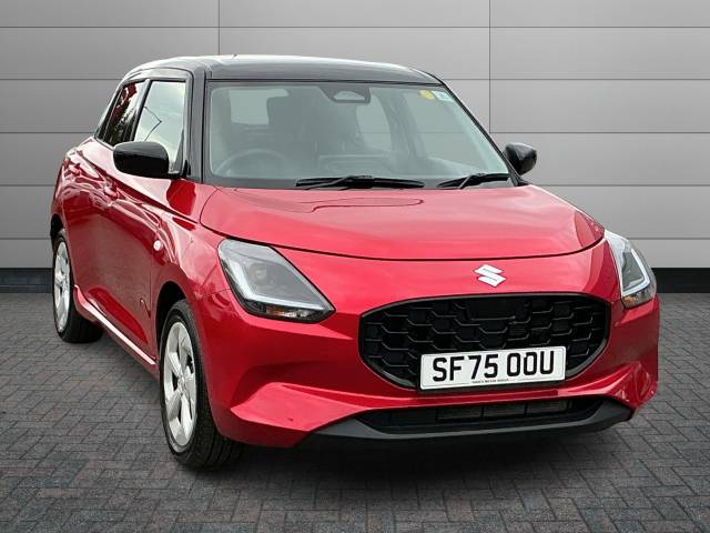 Suzuki Swift 1.2 Hatchback Motion Hatchback Petrol Premium two tone Metallic - Burning red/Super blac