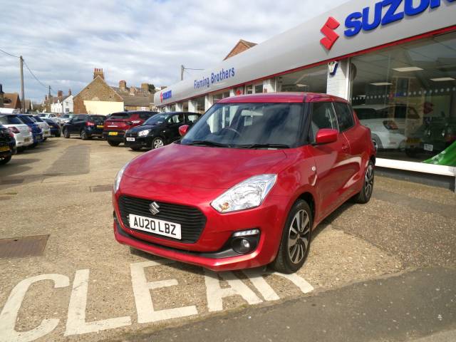 Suzuki Swift 1.2 Dualjet SHVS SZ-T 5dr Hatchback Petrol Red