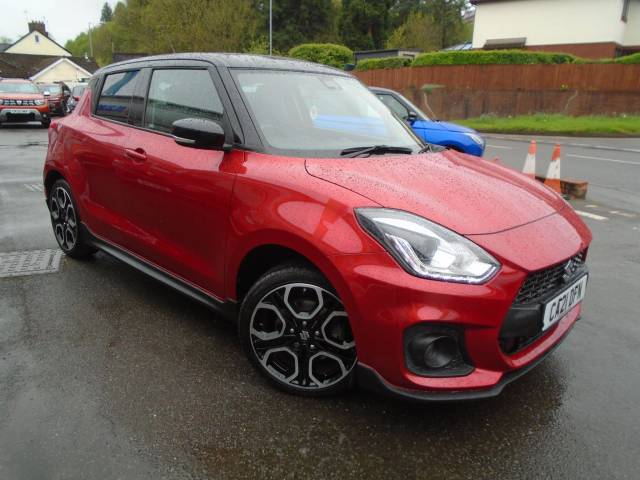 Suzuki Swift 1.4 Boosterjet 48V Hybrid Sport 5dr Hatchback Petrol RED