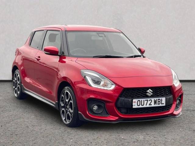 Suzuki Swift 1.4 Boosterjet 48V Hybrid Sport 5dr Hatchback Petrol Red