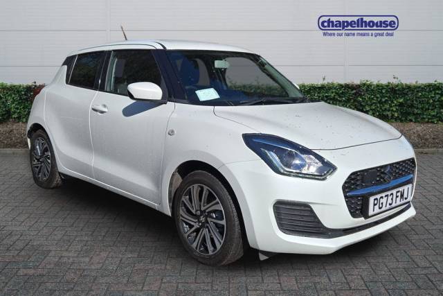 Suzuki Swift 1.2 Dualjet 83 12V Hybrid SZ-L 5dr Hatchback Petrol White