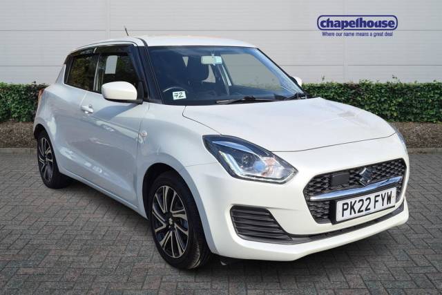 Suzuki Swift 1.2 Dualjet 83 12V Hybrid SZ-L 5dr Hatchback Petrol White