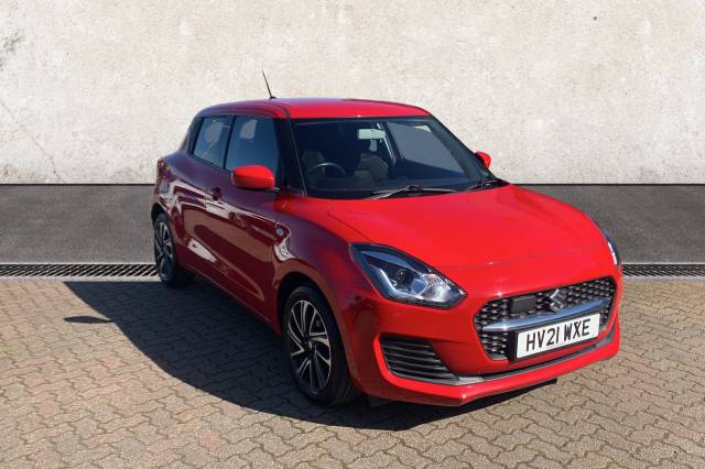 Suzuki Swift 1.2 Dualjet MHEV SZ-L Hatchback 5dr Petrol Hybrid Manual Euro 6 (s/s) (83 ps) Hatchback Petrol Hybrid Red