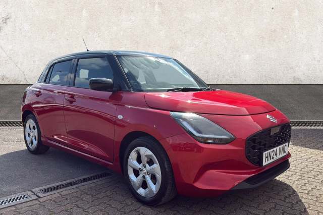 Suzuki Swift 1.2 MHEV Motion Hatchback 5dr Petrol Hybrid Manual Euro 6 (s/s) (82 ps) Hatchback Petrol Hybrid Red
