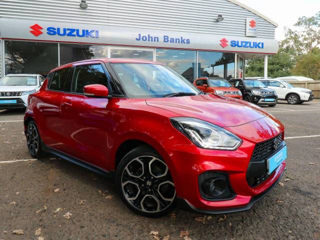 Suzuki Swift 1.4 Boosterjet 48V Hybrid Sport 5dr Hatchback Hybrid Red