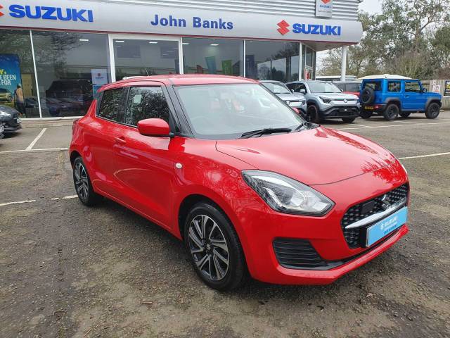 Suzuki Swift 1.2 Dualjet 83 12V Hybrid SZ-L 5dr Hatchback Hybrid Red