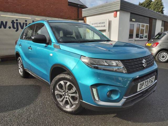 Suzuki Vitara 1.4 Boosterjet MHEV Go Euro 6 (s/s) 5dr SUV Hybrid Atlantis Turquoise