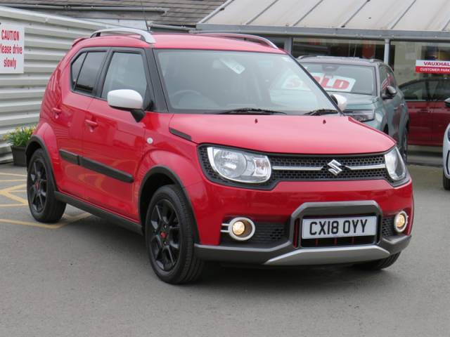 Suzuki Ignis 1.2 Dualjet Adventure Hatchback 5dr Petrol Manual Euro 6 (90 ps) Hatchback Petrol Red