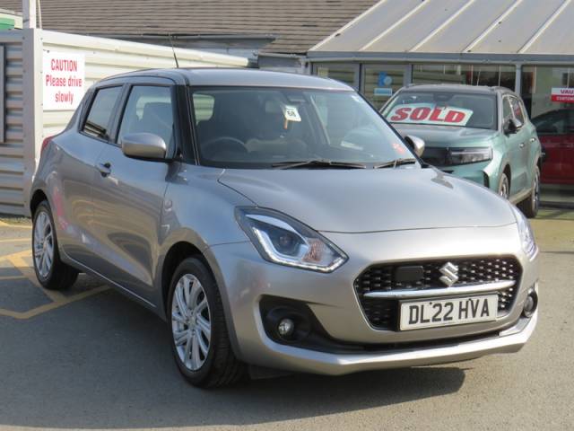 Suzuki Swift 1.2 Dualjet MHEV SZ-T Hatchback 5dr Petrol Hybrid CVT Euro 6 (s/s) (83 ps) Hatchback Hybrid Silver