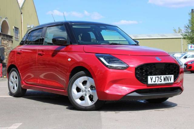 Suzuki Swift 1.2 Mild Hybrid Motion 5dr Hatchback Hybrid Red