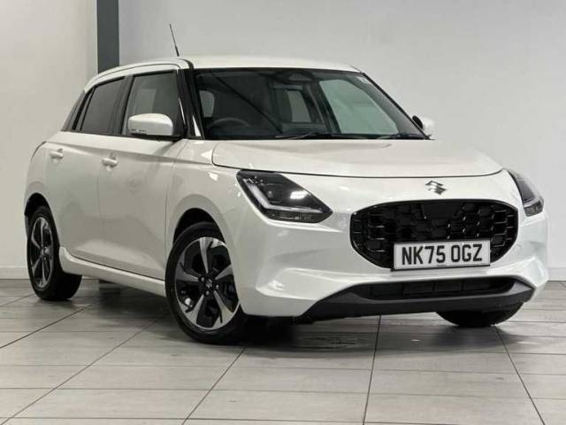 Suzuki Swift 1.2 MHEV Ultra Hatchback 5dr Petrol Hybrid Manual Euro 6 (s/s) (82 ps) Hatchback Hybrid Pure White Pearl Metallic