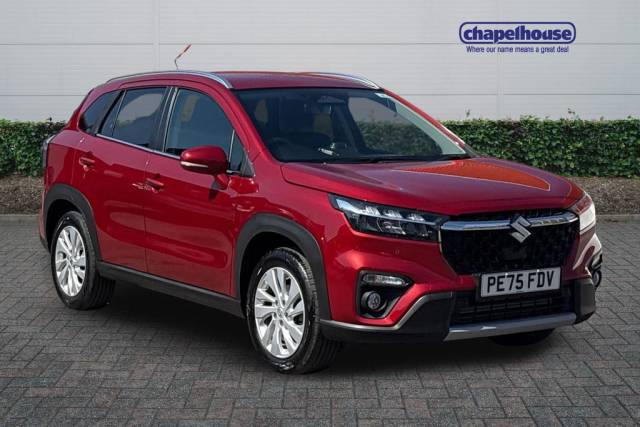 Suzuki S-Cross 1.4 Boosterjet 48V Hybrid Motion 5dr Hatchback Petrol Red