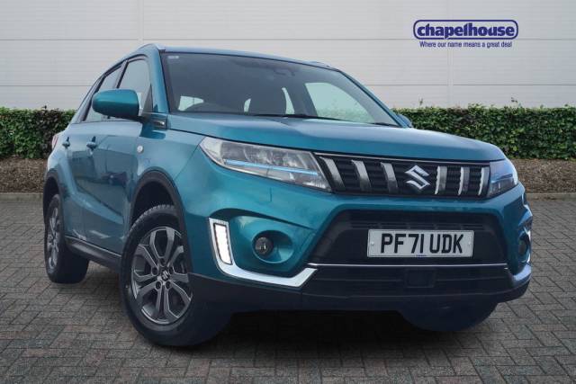 Suzuki Vitara 1.4 Boosterjet 48V Hybrid SZ4 5dr SUV Petrol Turquoise