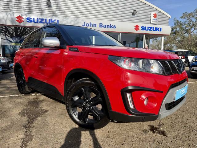Suzuki Vitara 1.4 Boosterjet S ALLGRIP 5dr Auto Hatchback Petrol Red & Black
