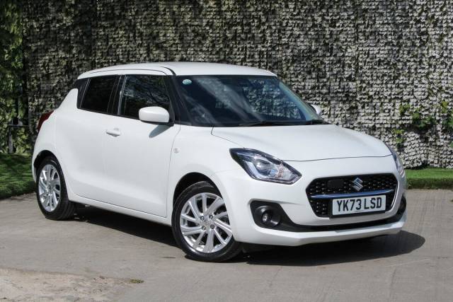 Suzuki Swift 1.2 Dualjet 83 12V Hybrid SZ-T 5dr Auto Hatchback Petrol WHITE