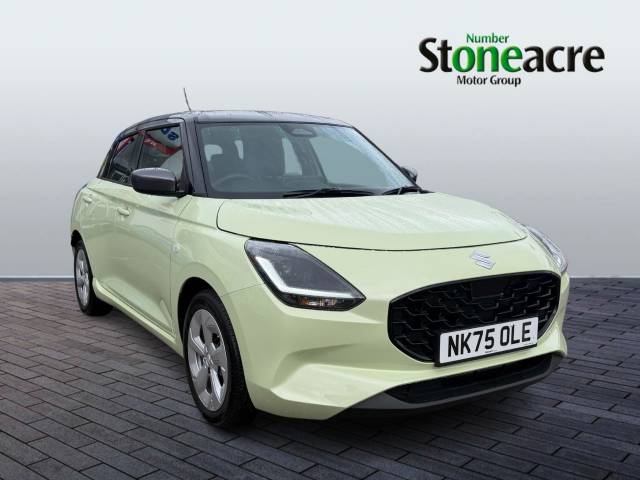 Suzuki Swift 1.2 MHEV Motion Euro 6 (s/s) 5dr Hatchback Hybrid Yellow
