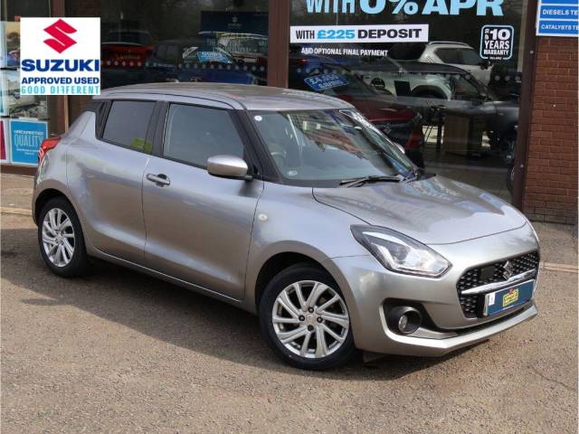 Suzuki Swift 1.2 Dualjet 83 12V Hybrid SZ-T 5dr Auto Hatchback Petrol SILVER