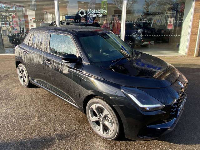 Suzuki Swift 5dr Hat 1.2 Mild Hybrid Ultra Hatchback Hybrid Super Black Pearl Metallic