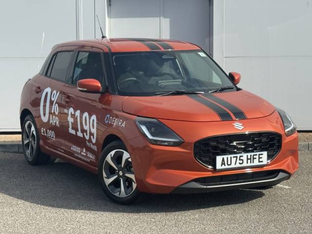 Suzuki Swift 1.2 Hatchback Ultra Hatchback Petrol ZWD Flame Orange Pearl
