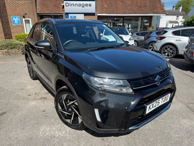 Suzuki Vitara 1.4 Boosterjet MHEV Ultra SUV 5dr Petrol Hybrid Manual ALLGRIP Euro 6 (s/s) (129 ps) SUV Hybrid Black