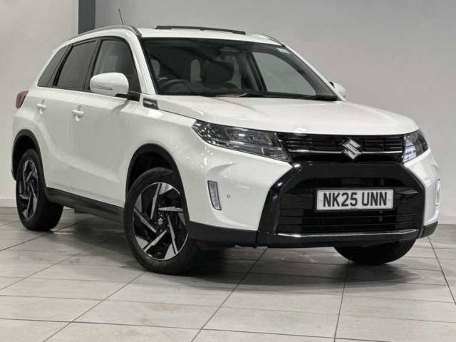 Suzuki Vitara 1.5 Ultra SUV 5dr Petrol Hybrid AGS Auto Euro 6 (s/s) (115 ps) Hatchback Hybrid White