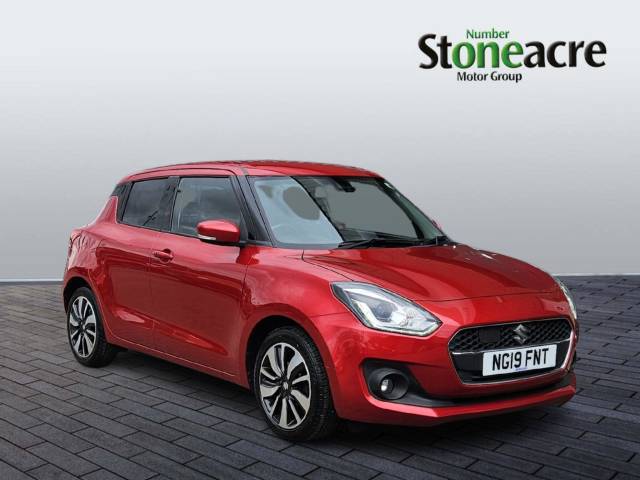 Suzuki Swift 1.0 Boosterjet SHVS SZ5 5dr Hatchback Hybrid Red