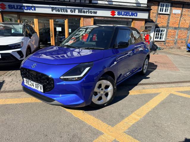 Suzuki Swift 1.2 MHEV Motion CVT Euro 6 (s/s) 5dr Hatchback Hybrid Frontier Blue