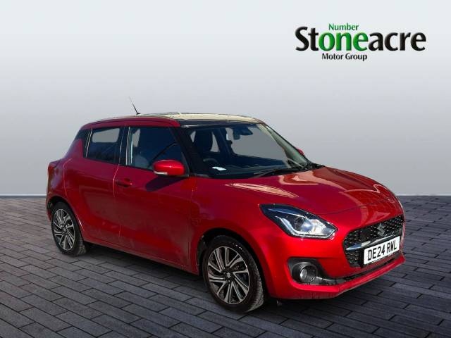 Suzuki Swift 1.2 Dualjet 83 12V Hybrid SZ5 5dr Auto Hatchback Hybrid Red