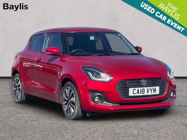 Suzuki Swift 1.0 Boosterjet SHVS SZ5 5dr Hatchback Petrol Red